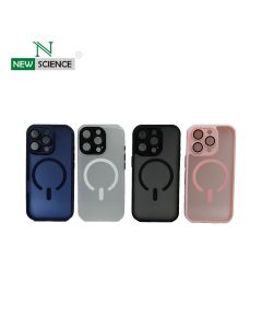 iPhone 13 Carcasa Mate Magsafe con Protección Lentes