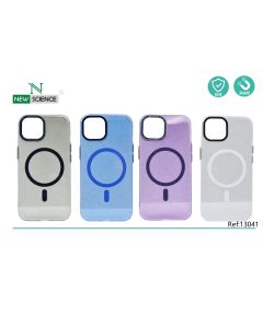 Funda Succión Magnética Tacto Transparente iPhone 12 Pro Max