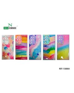 Samsung A55 5G Carcasa Estampada Arcoiris (Mix)