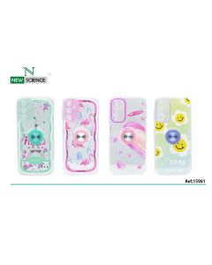 Carcasa Dibujo con Anillo Samsung A34 (Mix)