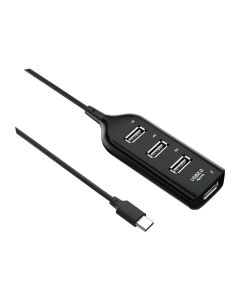 Adaptador HU-03 HUB 4EN1 Type-C a USB 3.0 