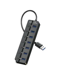 Adaptador HU-05 HUB 7EN1 USB a USB 2.0