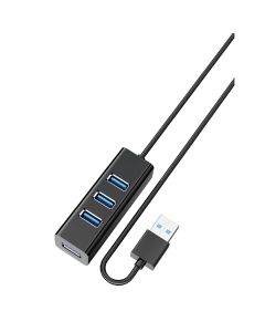 Adaptador HU-08 HUB 4EN1 USB a USB 3.0