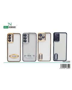 Carcasa Transparente con Borde Metalizado Redmi Note 11S