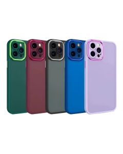Carcasa Mate Metalizado Samsung A22 5G (Mix)