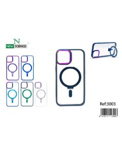 Funda Transparente Con Soporte Magsafe iPhone 12 /12 Pro (Mix)