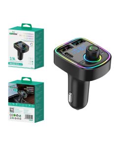Transmisor FM Inalámbrico para Coche 3.1A  Modelo: C2