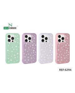 Mi 15 Pro Carcasa con Purpurina Brillante Cromada