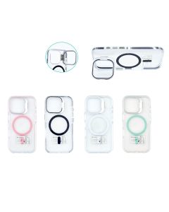 iPhone 16 Plus Carcasa Reforzada Magsafe con Soporte Plegable
