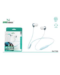 (Azul)  Auricular Deportivo Inalambrico Model:BE-17