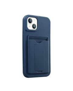 iPhone 15 Funda Suave al Tacto con Porta Tarjetas y Soporte Integrado