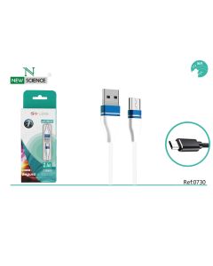 Cable Cuerda Micro 2.4A 3 Metros WW57
