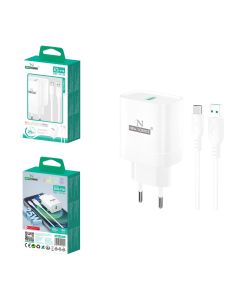 Cargador USB for Type-C 3.0A 25W SLD-T70 
