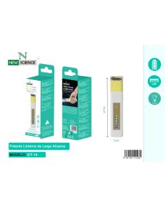 Potente Linterna de Largo Alcance DT-14