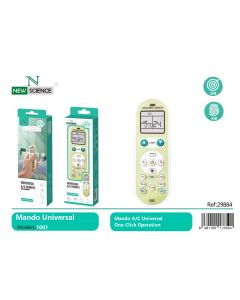 Mando A/C Universal Modelo: 1001