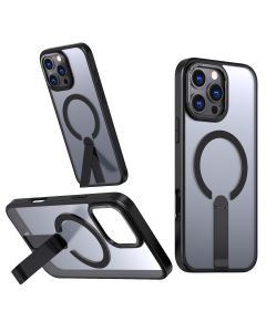 iPhone 15 Pro Max Funda Magnética con Soporte Plegable
