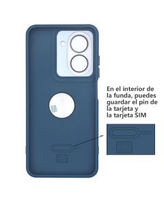 iPhone 16E Funda Magnética con Almacenamiento para SIM y Pin