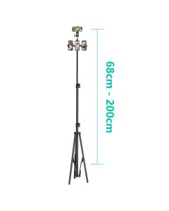  Trípode para Móviles Multifuncional DE-39 68cm-200cm
