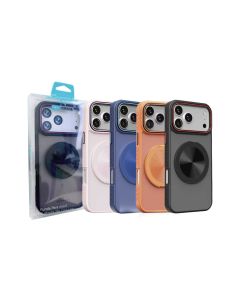 iPhone 16 Pro Funda Protectora Antigolpes con Soporte Giratorio