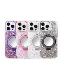 Samsung A55 5G Funda con Espejo y Purpurina