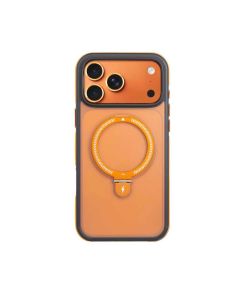 iPhone 15 Funda Mate con Soporte de Anillo 360° y Protector de Lente Incluido