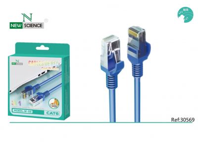 Cable Ethernet 3M Modelo: W-02