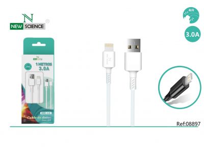 Cable iPhone 1M 3.0A U-03