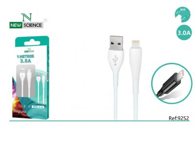 (Blanco) Cable iPhone 3.0A SE-04