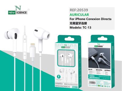 Auricular Conexion Directa For iPhone TC-13